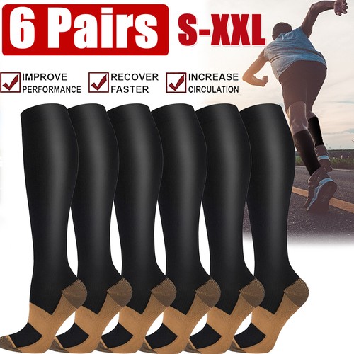 Copper compression socks - copper,
